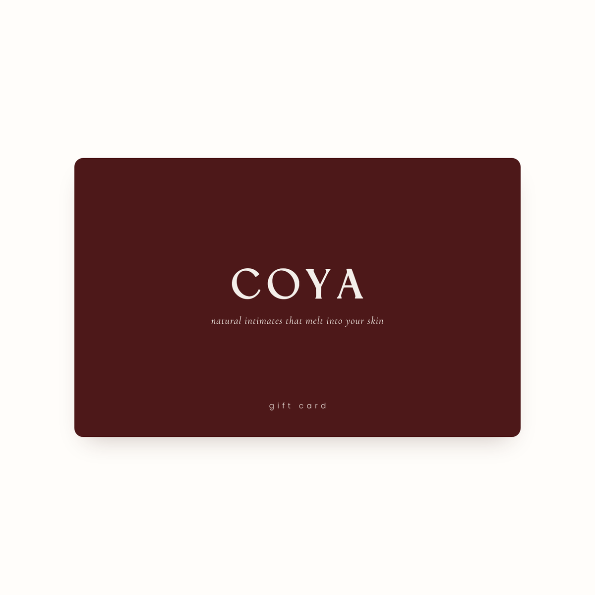 Gift card